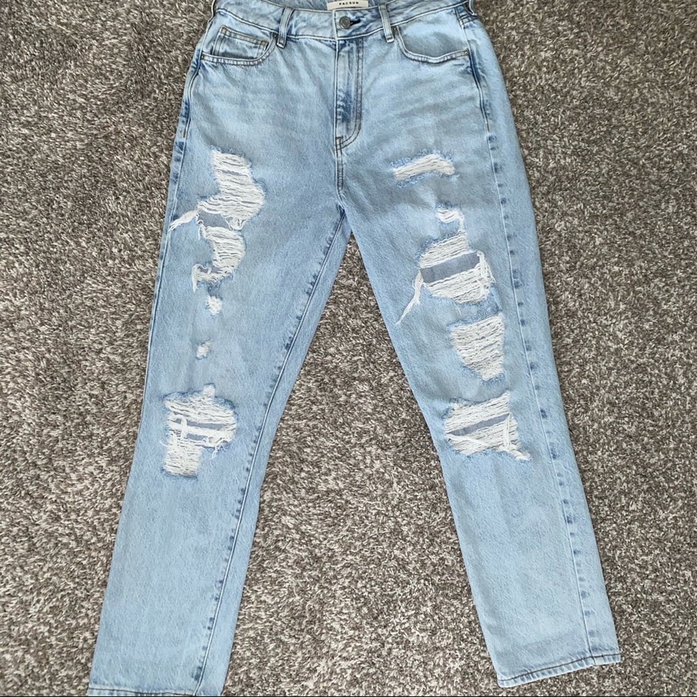 Pacsun Ripped Mom Jeans